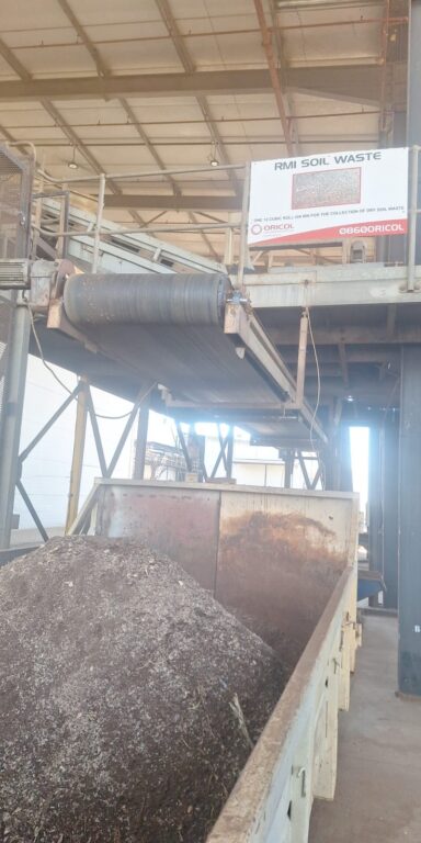 Waste collection logistics at McCain Foods' Gauteng facility managed by Oricol Environmental Services